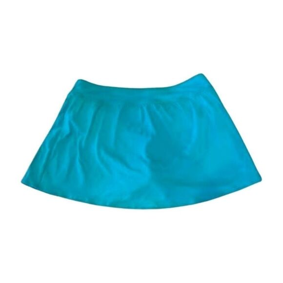 BLEU BY ROD BEATTIE High-Waist Swim Skirt, swimsuit size 6 color Belize - Picture 7 of 9